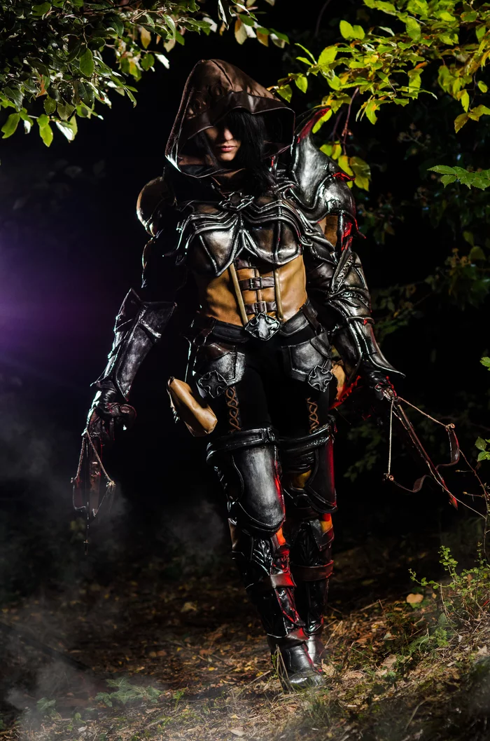 Demon Hunter (Diablo III) cosplay by Kicka - Косплей, Diablo III, Охотники на демонов, Компьютерные игры, Девушки, Длиннопост