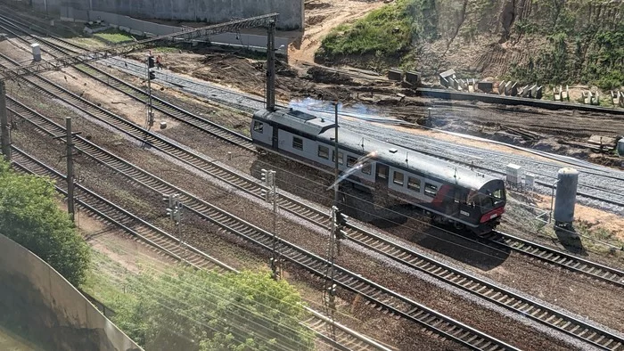 Electric ... steamer? - My, Railway, Train, Railcar