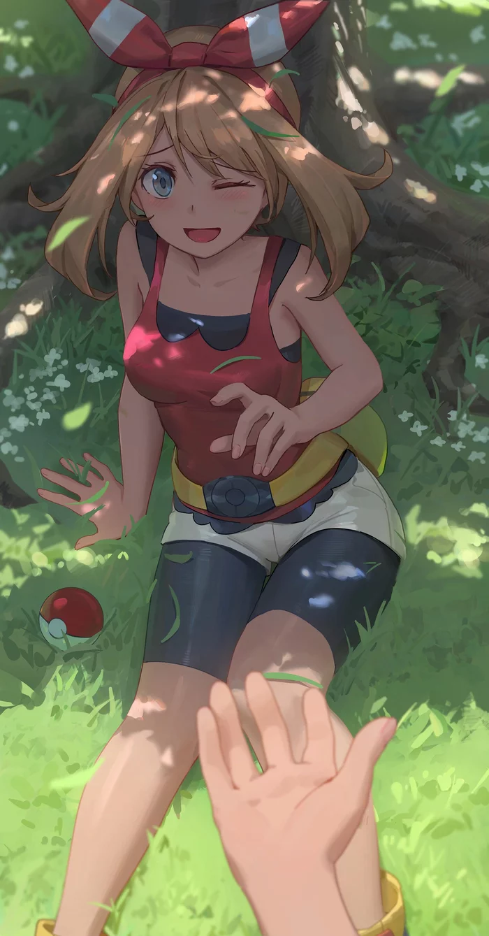 May - Pokemon, May, Anime art, Anime, Games, Yohan1754