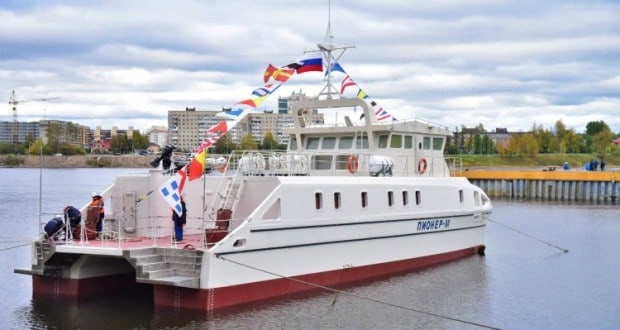 The first unmanned research vessel in Russia was launched in St. Petersburg - Shipbuilding, Scientific vessel, Unmanned vehicles, Usc, Longpost