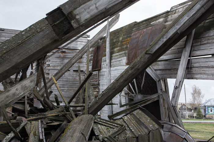 Путешествие в Русь, заброшенная церковь в селе Заброшенное, Урбанфакт, Россия, Провинция, Видео, Длиннопост