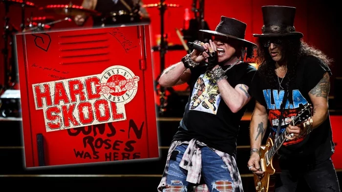 Guns N' Roses выпустили новую песню «Hard Skool» - Guns N Roses, Эксл Роуз, Песня, Рок, Видео