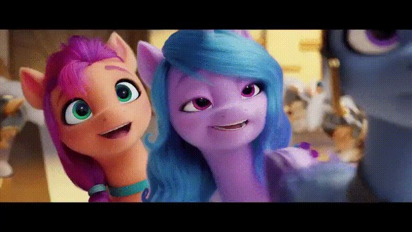 Санни и Иззи My Little Pony, MLP g5, Гифка