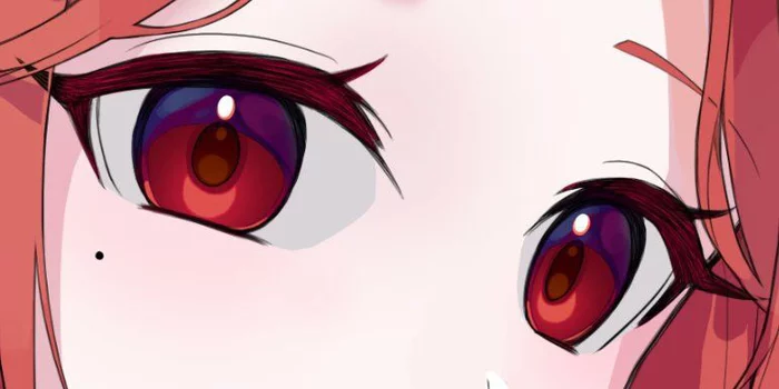There is something in her eyes... - Drawing lessons, Eyes, Anime art, Life hack, Dumplings