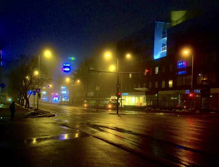 Туманно и сыро | Пикабу