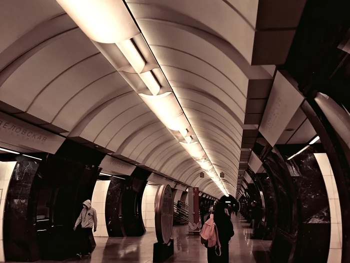 Moscow Metro - Moscow Metro, Mobile photography, Metro, Longpost