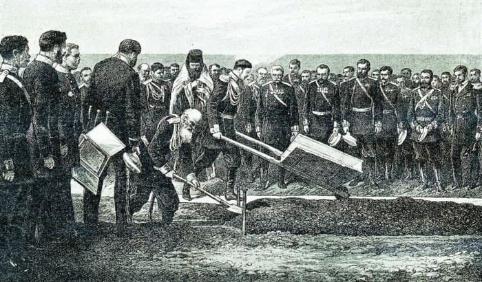 Церемония закладки Транссиба (1891)