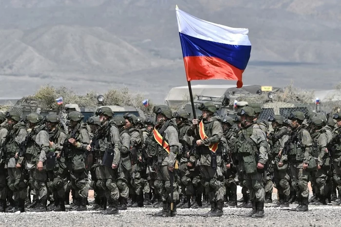 Russian soldiers during exercises in Kyrgyzstan - Military uniform, Equipment, Russia, Kyrgyzstan, Equipment