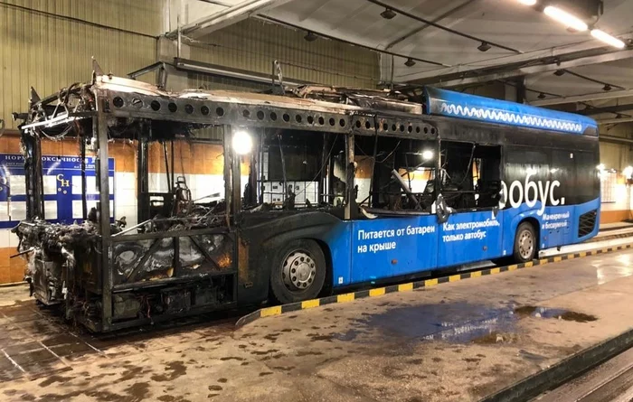 Moscow will donate a burned-out electric bus to Donetsk - My, Moscow, Public transport, Cooperation, DPR, IA Panorama, Fake news