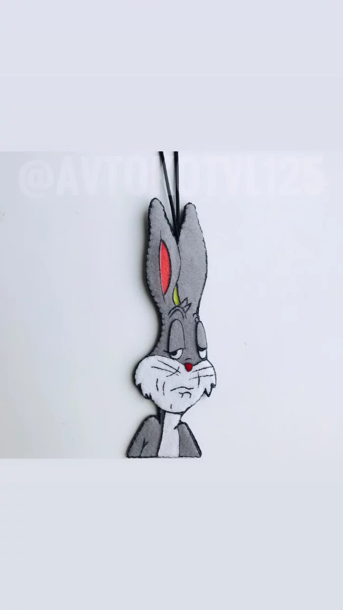 Keychain with sound - My, Bugs Bunny, Memes, Handmade