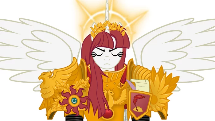 Empresses Faust and Celestia - My little pony, Princess celestia, MLP crossover, Warhammer 40k, Lauren Faust, John joseco, Humanization, Ponyhammer