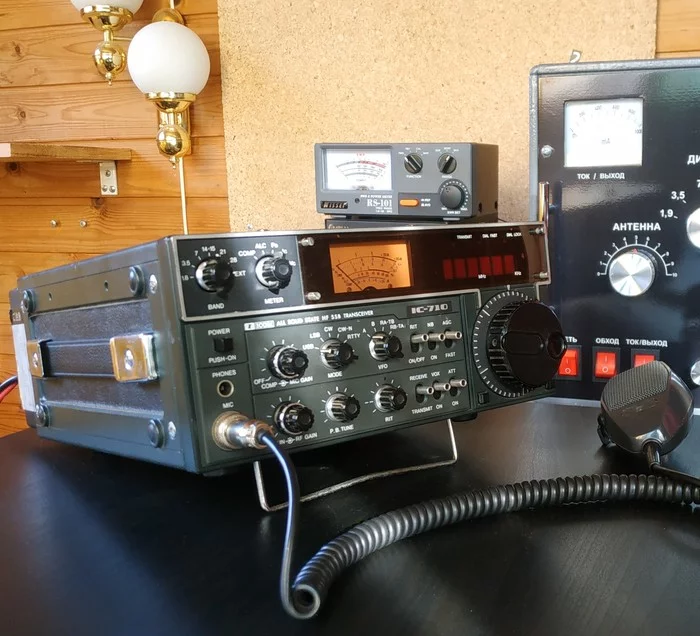 About amateur radio - My, Radio amateurs, Radio, Transceiver, Hobby, cat