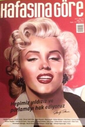 Marilyn Monroe on the covers of magazines (XX) Cycle Magnificent Marilyn 561 issues - Cycle, Gorgeous, Marilyn Monroe, Actors and actresses, Celebrities, Blonde, Magazine, Cover, , Turkey, 2017