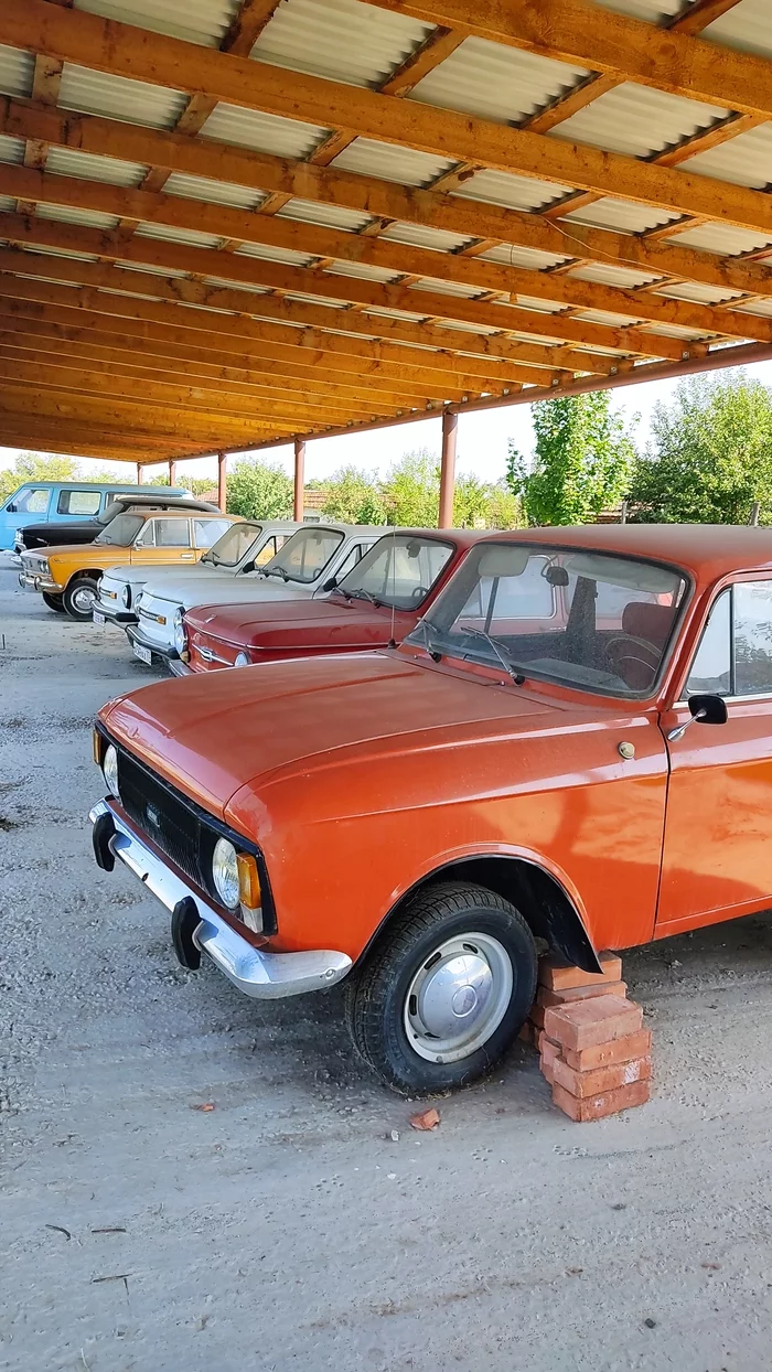 Mini-exhibition of cars of the USSR in Chechnya - My, Auto, Museum of technology, Domestic auto industry, Travel across Russia, Travels, Mobile photography, Longpost
