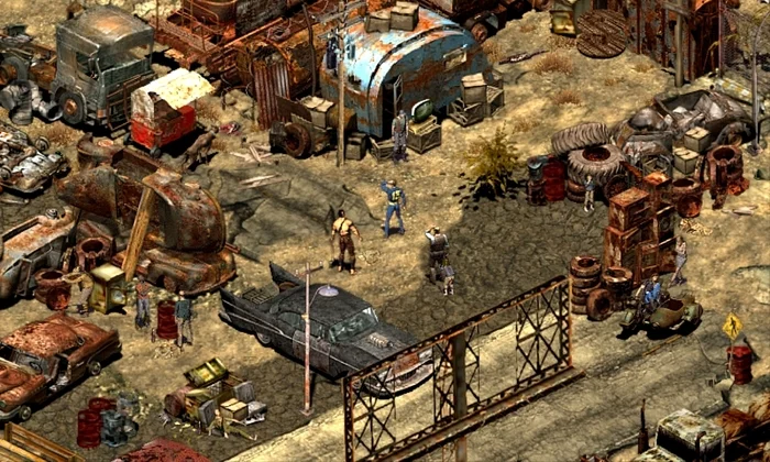 Fallout 2: Избранный угоняет Хайвеймен - Моё, Fallout, Fallout 2, Wasteland, Постапокалипсис, Игры, Олдскул, Ностальгия, Юмор, Видео