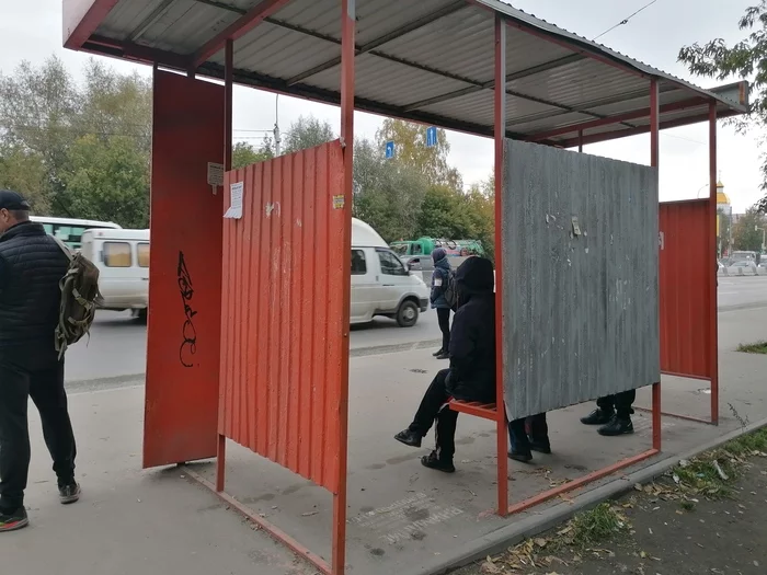 Clean city - My, Pigsty, Novosibirsk, Stop