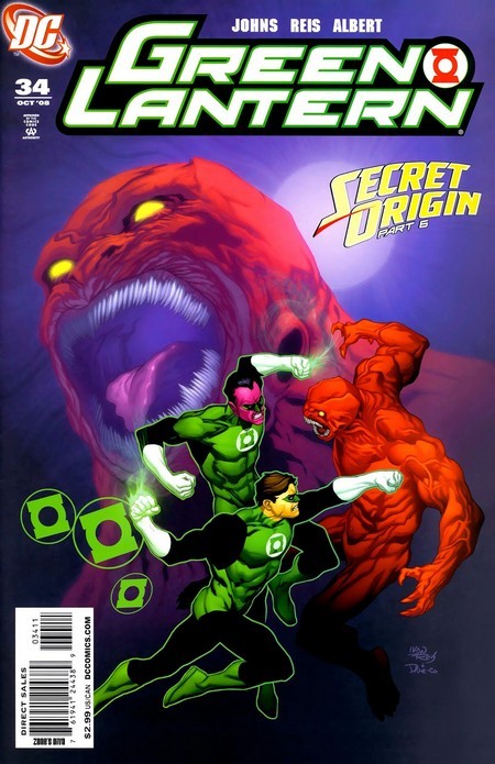 Comic Dive: Green Lantern vol.4 #31-40 - Cosmic Multicolor - My, Superheroes, Dc comics, Green light, The Darkest Night, Larfleez, Comics-Canon, Longpost