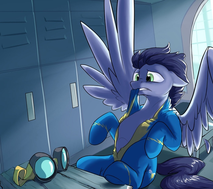   !... My Little Pony, Soarin, Wonderbolts, Rocket-lawnchair