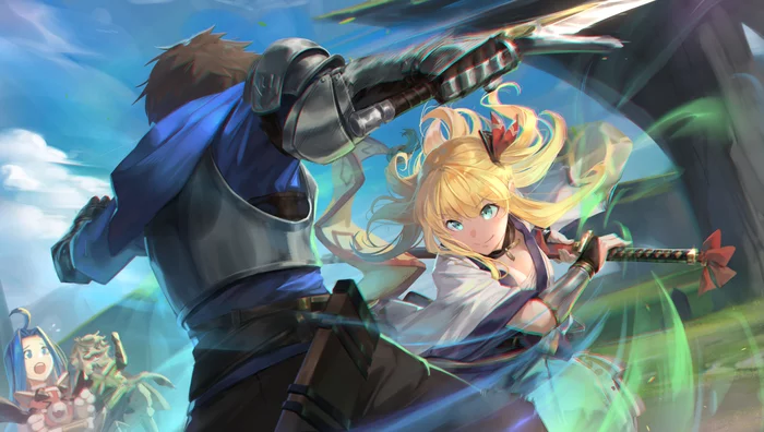 Duel - Anime, Anime art, Granblue fantasy, Games, Duel