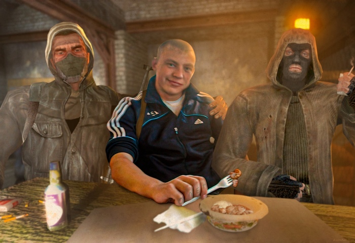 В баре "100 Рентген"