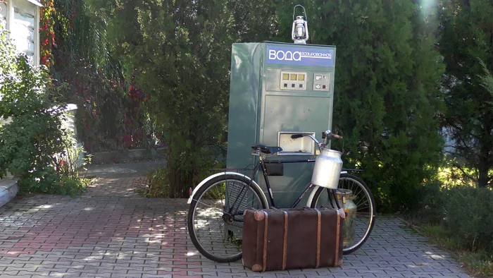 Such is the alignment of things from the USSR - My, Soda, A bike, Suitcase, the USSR