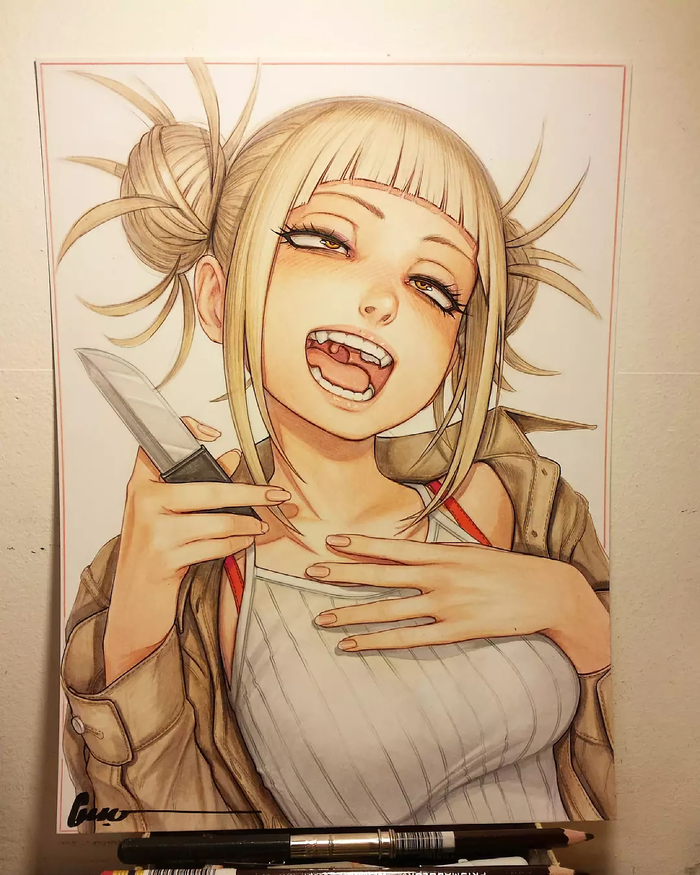 Himiko Toga byOmar Dogan Toga Himiko, Boku no Hero Academia, , Anime Art, , Omar Dogan