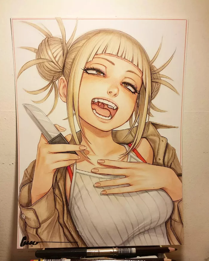 Himiko Toga by Omar Dogan - Toga himiko, Boku no hero academia, Anime, Anime art, Girls, Omar Dogan