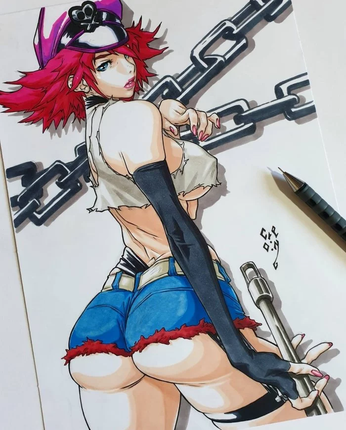 POISON by LGerchel - NSFW, Poison, Street Fighter V, Game art, Games, Hand-drawn erotica, Art, 