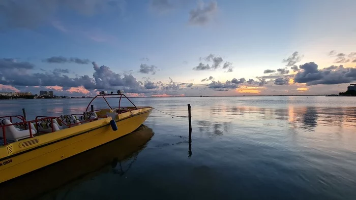 Reply to the post Dawn in the Yucatan - My, Mexico, Yucatan, Sea, Sunset, Reply to post