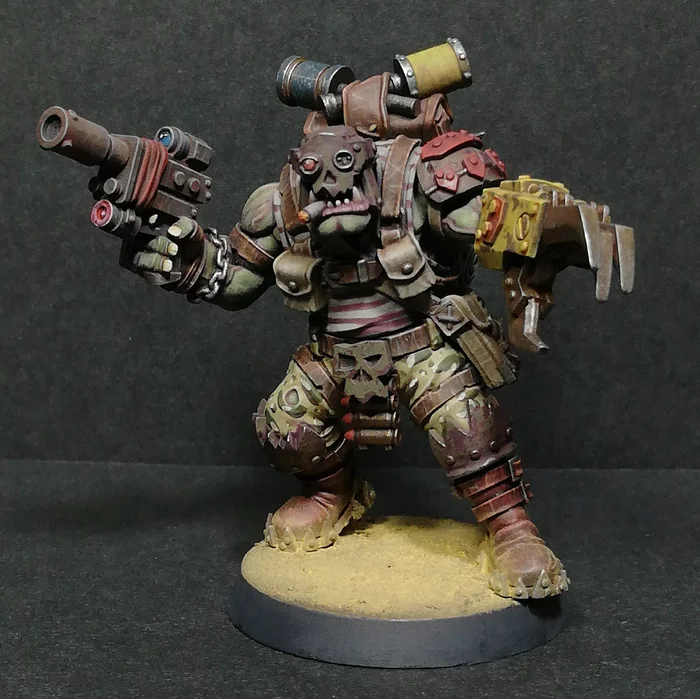 Skwad Kammandah by Artel W - My, Wh miniatures, Wh painting, Warhammer 40k, Warhammer, Orcs, Painting miniatures, Hobby, Longpost