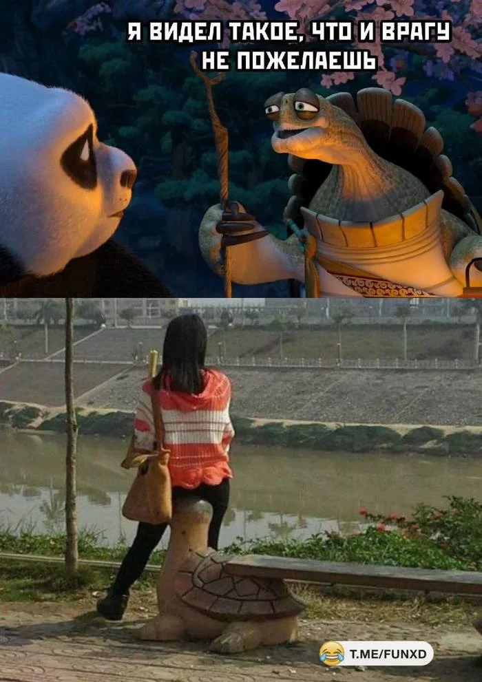 Sadness - Humor, Kung Fu Panda, Master Ugwei, Telegram