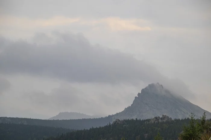 Taganay National Park, view from the top of Mount Kruglitsa. - My, Taganay, Ural mountains, Longpost