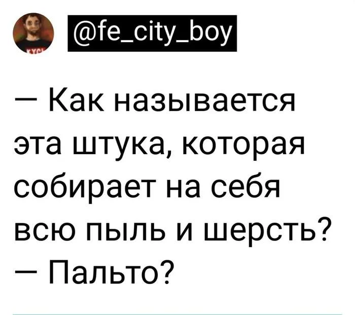 Пылесборник - Twitter, Денис Чужой, Пальто, Пыль