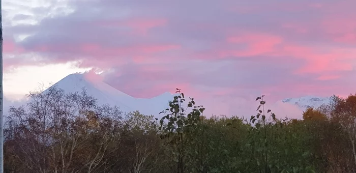 dawn - My, Kamchatka, Avachinsky volcano, Longpost