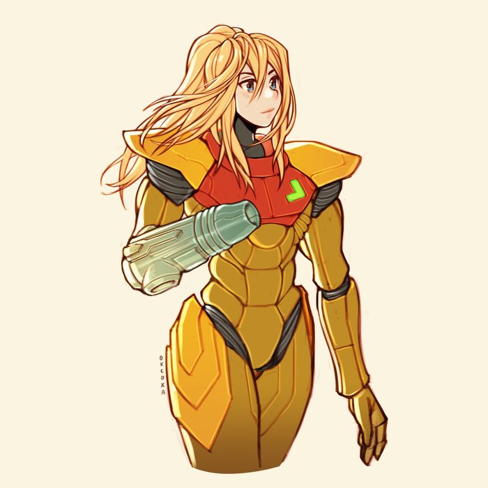 Samus by oxcoxa Samus Aran, Metroid, Game Art, Игры, Скетч, Девушки, Длиннопост