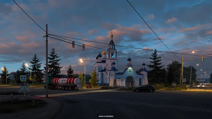 Churches in the future Heart of Russia add-on for Euro Truck Simulator 2 - Euro Truck Simulator 2, DLC, Video