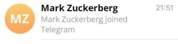 And you, Mark!? - Telegram, Mark Zuckerberg, Humor