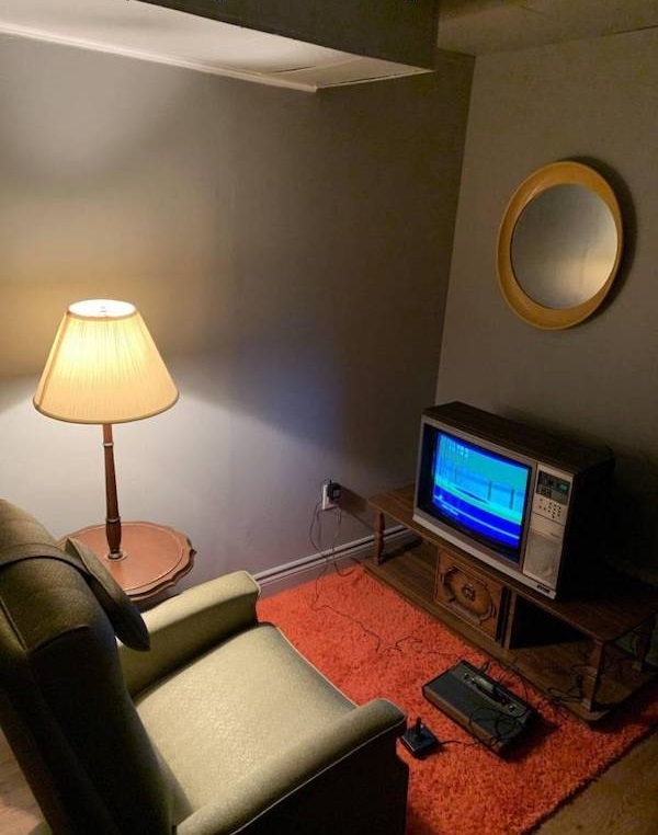 Cozy retro corner in the basement - Calming down, Retro, Games, And let the whole world wait, Atari