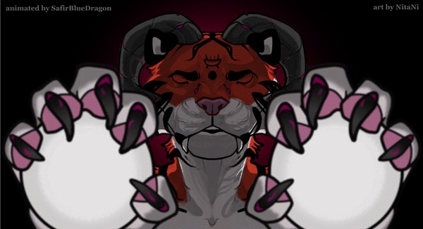 Tiger Demon , , Furry Tiger, , , 