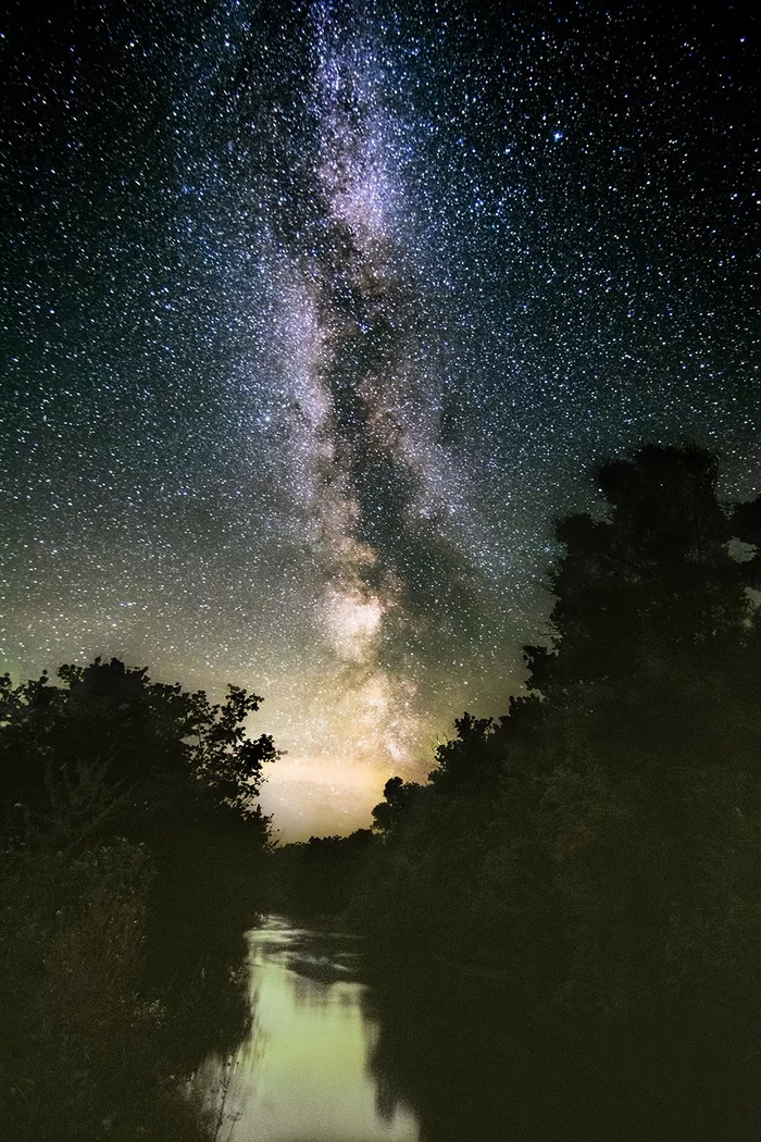 Through hardship to the stars - My, Starry sky, Night shooting, Milky Way, Longpost, The photo