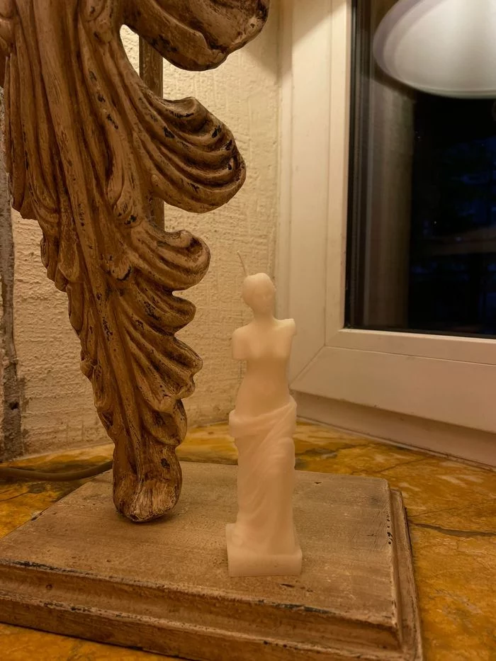 Handmade candles - My, Candle, Interior Design, Interior, With your own hands, Venus, By candlelight, Presents, Longpost, Needlework without process