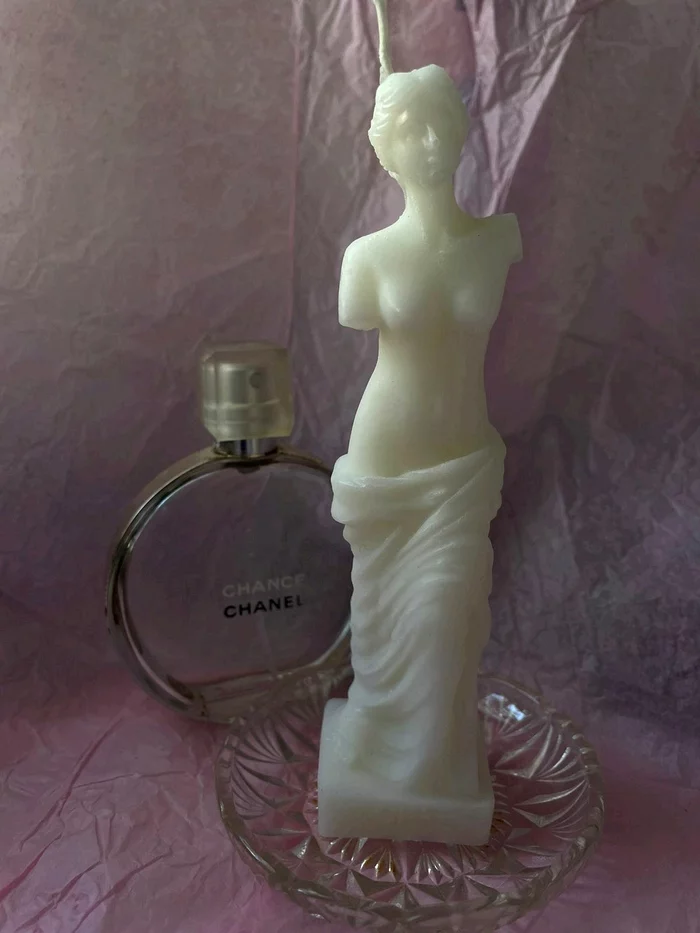 Handmade candles - My, Candle, Interior Design, Interior, With your own hands, Venus, By candlelight, Presents, Longpost, Needlework without process