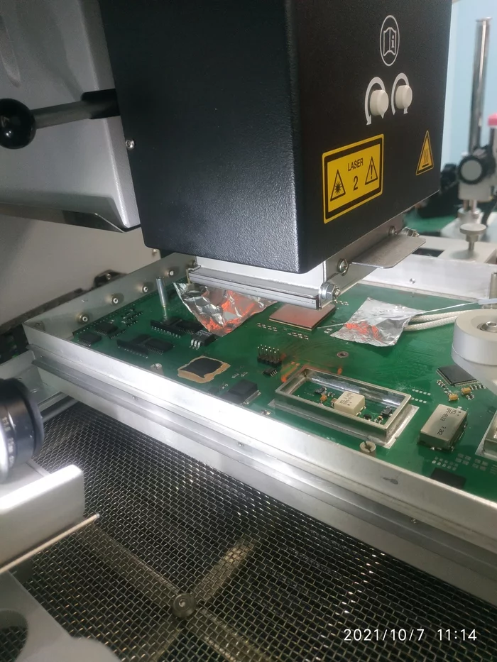 BGA soldering - My, Soldering, Bga, Repair of equipment, Video, Longpost