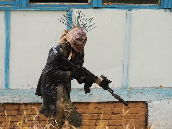 MG Children of the Nine - My, Airsoft, Cosplay, Post apocalypse, Longpost