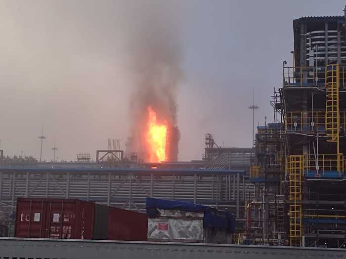 Amur GPP - Amur GPP, Fire, Incident, Video, Longpost, Negative