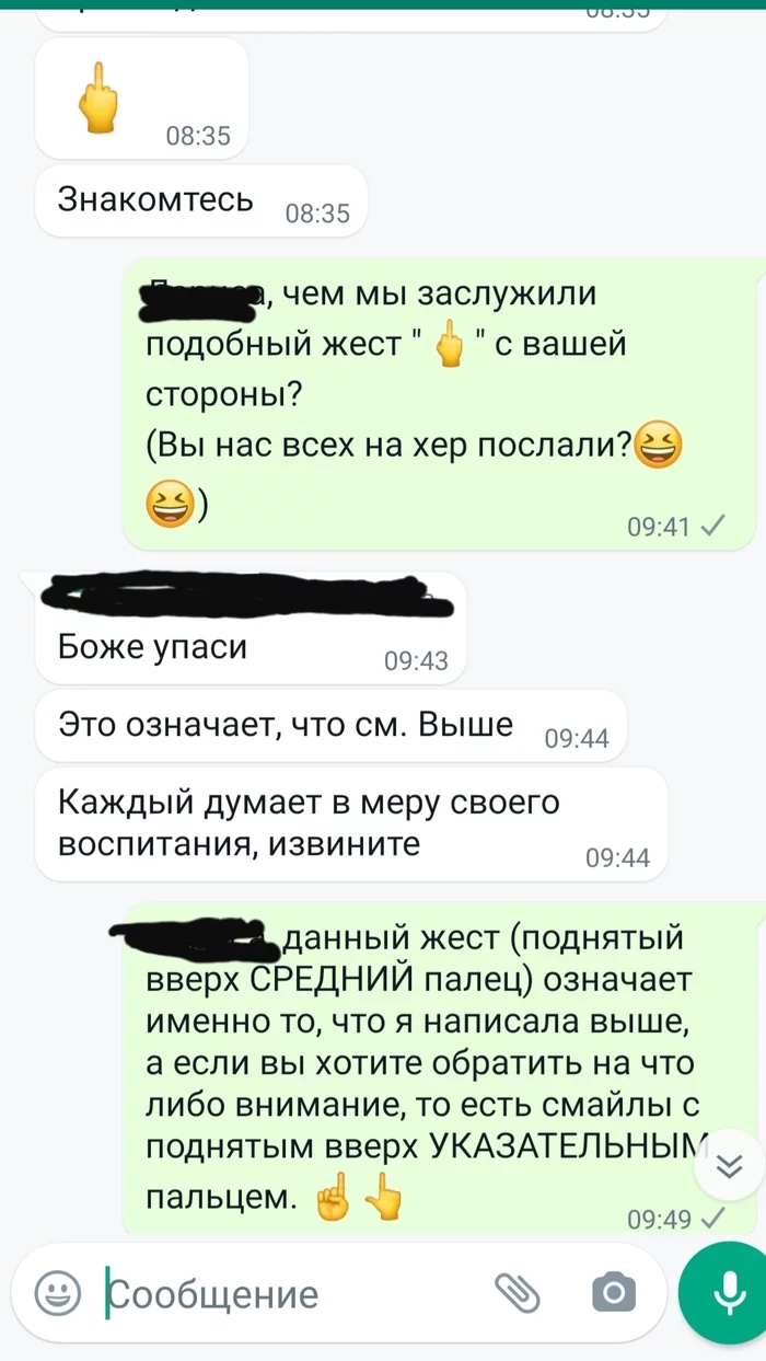 Ох уж эти придомовые чаты :) - Моё, Whatsapp, Чат, Послала, Переписка, Длиннопост