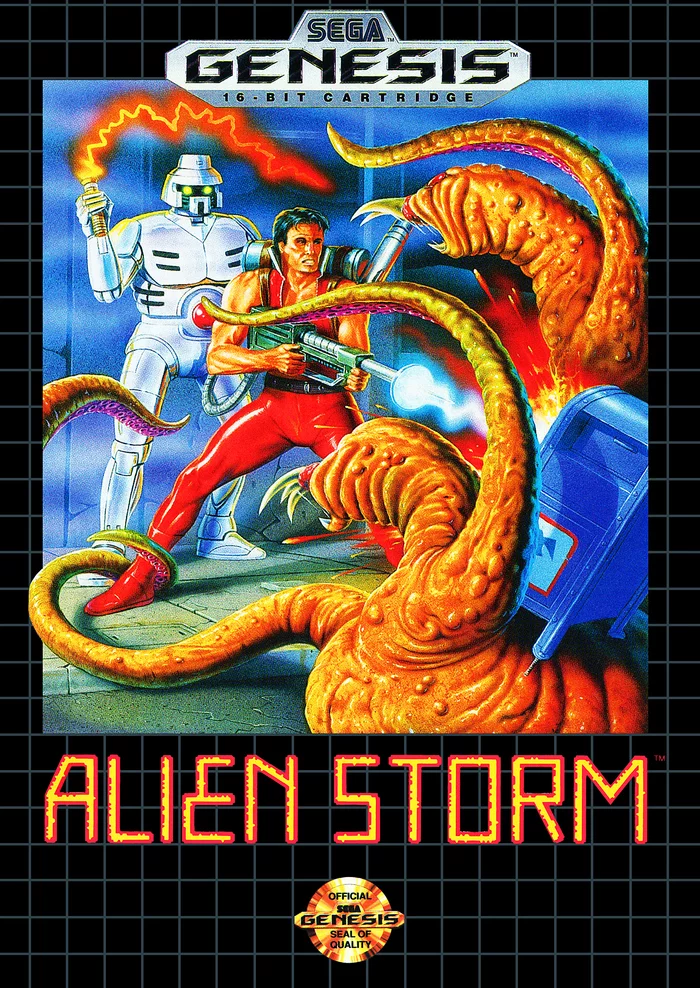 А помнишь мы играли Alien Storm 1990 г. (SEGA) Ретро обзор - Моё, Sega, Sega Mega Drive, 90-е, Детство 90-х, Назад в 90е, Ретро-Игры, 16 бит, Видео, Длиннопост