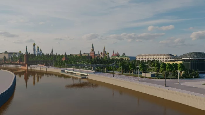 Moscow in Minecraft - My, Minecraft, Moscow, Russia, Games, Youtube, Building, Cities of Russia, Computer games, , Cards, Architecture, Travels, Video, Longpost