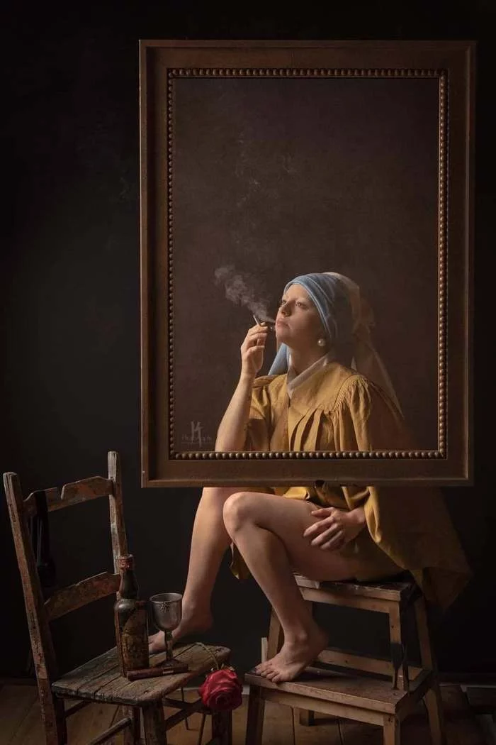 Break - Break, Jan Vermeer, Modern Art, Girls