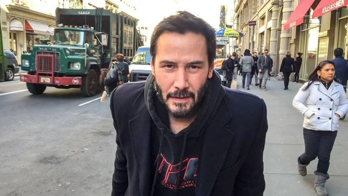 Just a cool guy - Keanu Reeves, Actors and actresses, Celebrities, Photo with a celebrity, Fans, Fans, From the network, Longpost, Positive